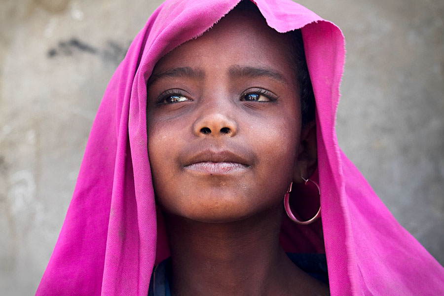 203   Girl from the Gurage tribe   Ethiopia 